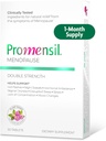 Promensil Menopaus Kahekordne tugevus - Menopausi lisandid naistele, punane ristik isoflavoonid, aitab toetada kuuma vilgub, öine higi, rahutus - 30 loend