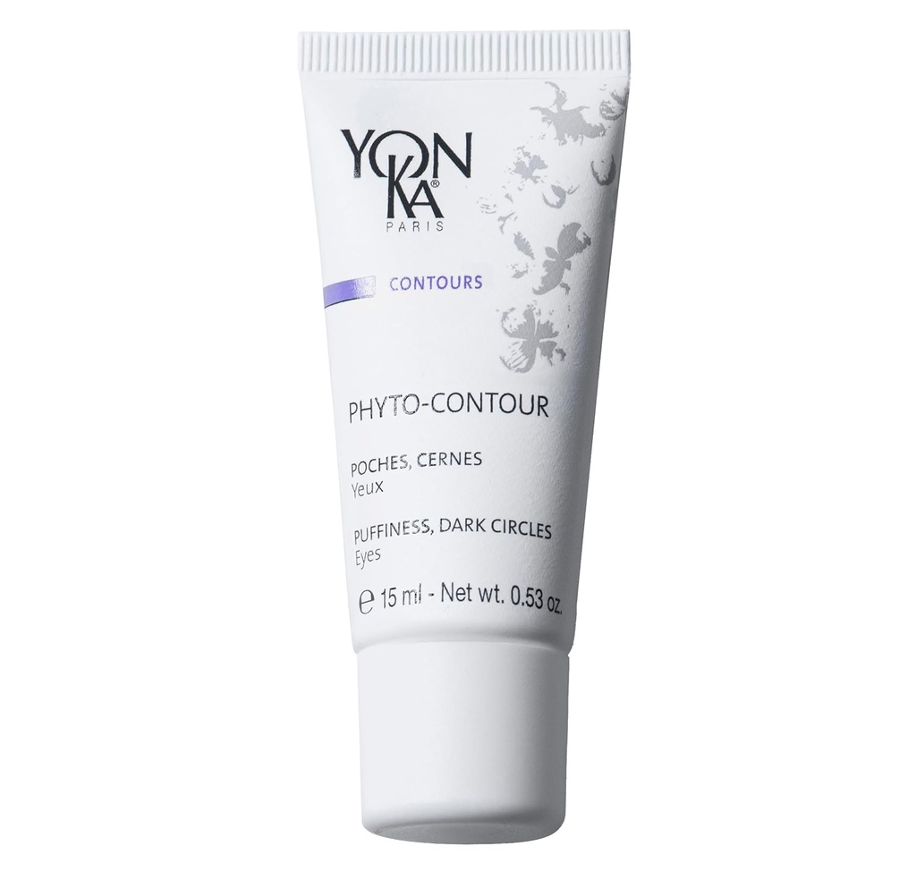 Yonka Phyto-Contour | Anti-Aging Eye Cream koos Rosemary Extract | Vähendab Puffiness & Dark Circles | Kõigi nahatüüpide ja parabeenivaba | 0,5 fl oz