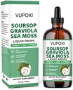 Soursop Multivitamiin Vedelik pillab rakkude toetust ja regenereerimist, immuunsust, kiudaineid ja und, orgaanilist soursopi ekstrakti-suhkruvaba, mitte-GMO, 100% vegan, gluteenivaba-8 Fl Oz/240 ML