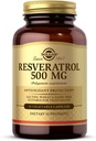Solgar Resveratrol 500 mg , 30 köögiviljakapslit - Antioksüdant Kaitse - Gluteenivaba , piimavaba - 30 Servingut