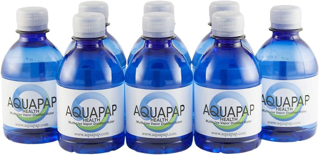 AQUAPAP Health Neti Pot Nasaalne Niisutusaur Destilleeritud vesi 8 Pakend 8oz Ühekordse Servi pudelid (ainult vesi ei sisalda neti Pot)