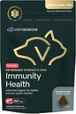 VETRISCIENCE Veterinary Strength DMG Immunity Health Chews - Immuunsüsteemi tugi koertele ja kassidele - Maksaabi - Antioksüdandi tugi lemmikloomadele - Kana maitse - 50 loend