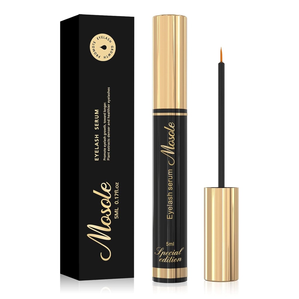 Premium ripsmete kasvu seerum - 5 ml Fuller & Longer Looking ripsmed Lash Suurendades seerum looduslike ripsmete või Lash Extensions & Brows, Vegan & Julmusevaba