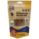 Yogi Super Foods Maca Protein Bars koos Cacao tervisliku energia - toores, vegan, gluteenivaba, madala glükeemiline Superfood Snack toidubaarid taimse valgu, kakaopulber ja Granola - 4 baari