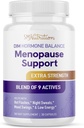 Menopausi täiendus naistele kuumad vilgud ja öised higised | Hormooni tasakaal, menopausi leevendamine naistele ja perimenopausi tugi | musta Cohoshi, DIM & punase ristikuga | Kolmanda osapoole testitud | 30 Ct