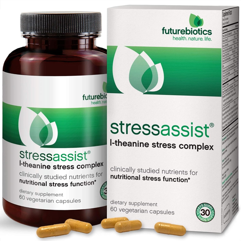 Tulevikubiootikumid StressAssist 60 taimekapslit