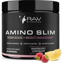 Amino Slim - salendav BCAA kaalulangus jook naistele, Vegan Aminohapped, L-glutamiini pulber treeningujärgseks taastumiseks ja rasva põletamiseks | igapäevane isu vähendav, metabolismi suurendaja stressi leevendamine