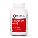 PROTOKOLL LIFE BALANCE L-arginiin 1000 mg - Aminohape - Uurea Detox - Valgukaitse - 120 Veg Caps