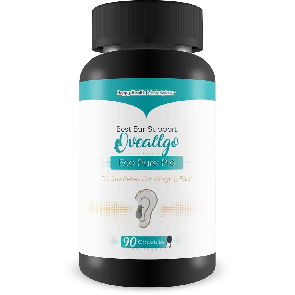 Tinnitus Supplement - Meie parim Tinnitus Relief Ear Ringing - Ear Health Tinnitus Supplements - Clear Tinnitus Pills - Aitab Lõpetada Kõrvades Helisevad Kõrvad Relief Oveallgo Eco Pure Pro