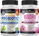 BioSchwartz Probiootikum 40 miljardit CFU 60 Count + menopaus Probiootikumid naistele 30 Count