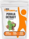 BulkSupplements.com Perilla Extract Powder - Perilla Frutescens Supplement, Taimne täiendus - Vegan & Gluten Free, 450mg per Serving, 100 g (3,5 oz) (pakk 1)