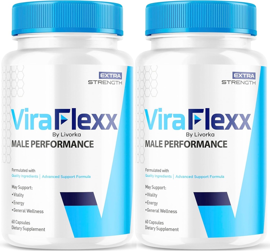 (2 Pack ) ViraFlexx Pro kapslid meestele , originaal ViraFlexx Pro meessoost tugi tabletid Kõik looduslikud toetused üldine tervis , ViraFlex Premium Advanced Formula , Vira Flexx Arvustused , 120 kapslit 2 kuud