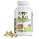 Bronsoni maks Detox Advanced Detox & Cleansing Formula toetab tervise maksa funktsiooni piimaohaka, Dandelioni ekstrakti, kurkumi, artišokilehe & More, mitte-GMO, 60 taimekapslit