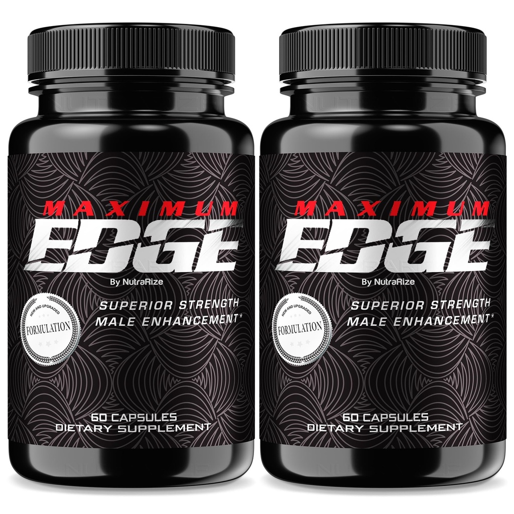 (2 Pack) Maksimaalne serva meessoost pillid - Maksimaalne serva kapslid meestele, Täielik päevane valem üldise tervise ja tippkoormuse saavutamiseks, Maksimaalne Edge Advanced Dietary Supplement, Arvustused (120 kapslit)