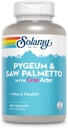 Solaray Pygeum ja Saw Palmetto koos kranaktiinilisandiga, 180 krahv
