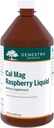 Genestra Brands Cal Mag Vaarika Vedel | Kaltsium ja magneesiumtsitraadi valem D-vitamiiniga | 15,2 fl. oz.