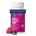 Microbiome Labs MegaSporeBiotic Kids Probiootikum - Spore Based Gummy Probiootikumid lastele - toetab soolestiku tervist ja immuunsust Bacillus Probiootiline Blend - Marja maitsestatud (30 Gummies)