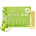 Boobie Hydromom Superfood Elektrolüütide Joogi Segu, Roheline Õun | Värskendav Energia & Hüdratsiooni Boost Mamadele | On-The-Go & Travel Essentials raseduse, imetamise ja pärast seda, 15 paketti