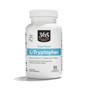 365 poolt kogu toiduturg, tasuta vorm L-trüptofaan 500mg, Vegan, 60 kapslit