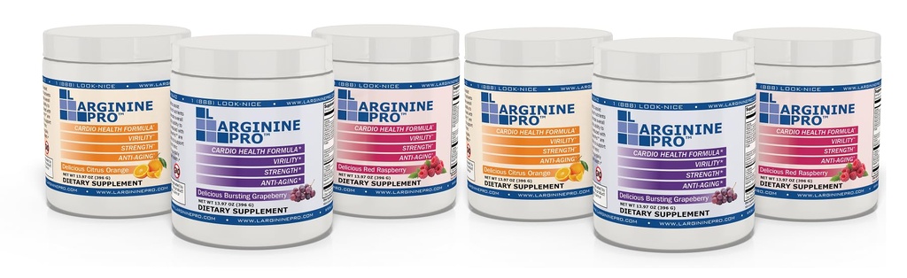 L-ARGININE PRO | 5500mg L-arginiin Plus L-tsitrulliin 1100mg Vaarika, Apelsini ja Viinamarjapulber Joogisegu täiendus lämmastikoksiidi tootmise suurendamiseks