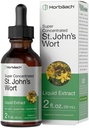 Horbäach St Johns Wort Tinktuur | 2 Fl Oz | Alkoholivaba | Taimetoitlane Vedelik Ekstrakt | Mitte-GMO, Gluteenivaba Lisand