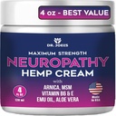 Dr JOEL's Neuropathy Cream - Maksimaalne tugevus Närvi Relief Cream jalgadele, kätele, jalgadele - 4 OZ Suur - valmistatud USA-s
