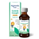 Hyland's Kids Cold and Cough, Daytime Cough Syrup Medicine lastele vanuses 2 ja enam, Decongestant, Hare Throat Relief, Natural Ravi tavalise külma sümptomid, 4 Fl Oz
