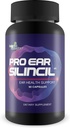 Pro Ear Ear Silincil - Kõrva tervise ja kuulmise tervise tugi - aitab vähendada kõrva helisemist ja suminat - toetada turse vähenemist ja paranenud verevoolu - edendada optimaalset kuulmist - kurkum, C-vitamiin, küüslauk