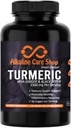 Leeliseline hooldus |Turmeric Curcumin Supplement 1500mg orgaaniline kurkum, ingver & Black Pepper parima imendumise |Non-GMO | Joint & Healthy Inflammation Response Support (120 Veggie kapslit)
