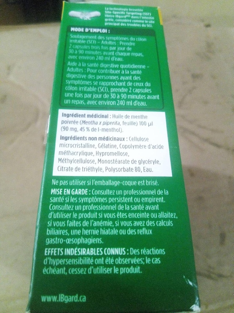 IBgard Daily Gut Health Support toidulisand, 96 kapslit (pakendamine võib varieeruda)