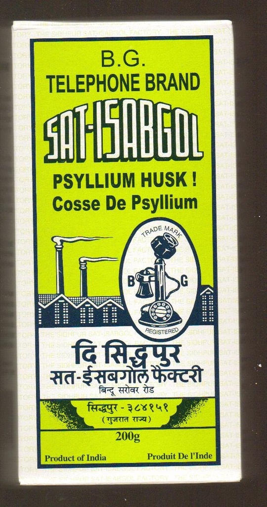 Telefon Brand Psyllium Husk (Sat-Isabgol) 200 Gram