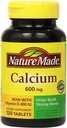 Nature Made Calcium 600 mg koos D3-vitamiiniga immuunsuse toetamiseks, tabletid, 60 loend, aitab toetada luu tugevust (pakk 3)