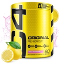 Cellucor C4 Original Pre Workout Pulber Roosa Lemonaat C-vitamiin immuunsuse toetamiseks Suhkruvaba Preworkout Energia meestele ja naistele 150mg Kofeiin + beeta-alaniin + kreatiini 60 serveerimist
