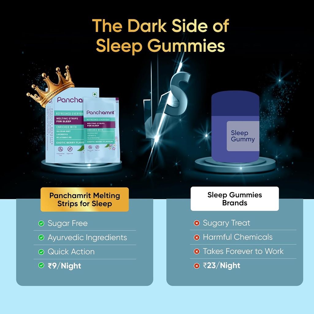 Sulamisribad magada melatoniini 5mg, 30 Vegan ribad (pakk 1) | Natural Sleep Aid | Suhkruvaba, mitte-Habit moodustamine |Ayurveda maitsetaimed-Valerian Juur, Lavendel & kummel | 1 kuu pakkumine