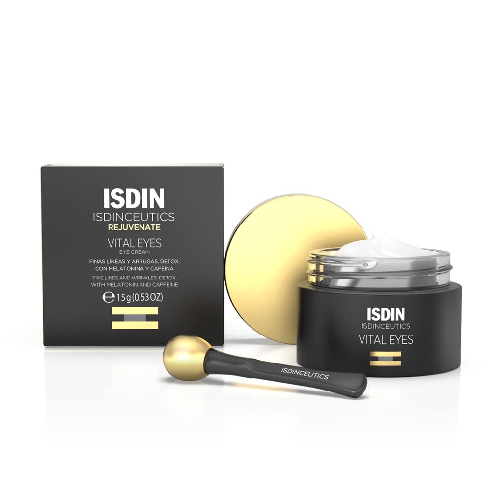 ISDIN Isdinceutics Vital Eyes - Öine silmakreem kortsudele, mis on valmistatud melatoniiniga, jahutusrakendus