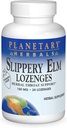 Planetary Herbals Slippery Elm Lozenges, maasikas, 24 krahv