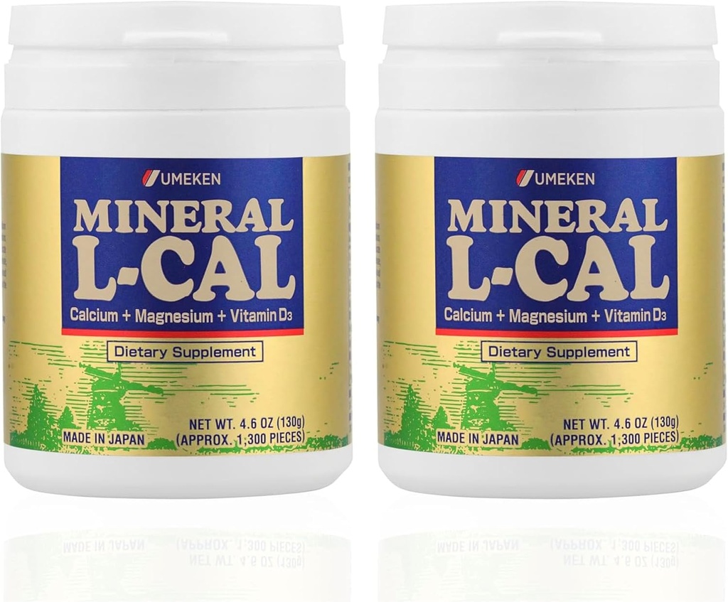 Mineraal L-Cal Kaltsium D3-vitamiiniga, 4-kuuline pakkumine, vees lahustuv palli formaat magneesiumi ja mineraalidega, kiire neelav kaltsium Magneesium D3 lisand, 1300 palli pudeli kohta, 130 g igaüks, 2 pakendit