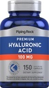 Torukivi hüaluroonhappe lisand | 100 mg | 150 kapslit | naatriumhüaluronaadina | Mitte-GMO, Gluteenivaba