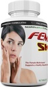FEMVIT naha multivitamiinid, multi-Minerals & Herbal ekstraktid nooremale nahale. Vananemisvastane, kortsudevastane kollageeni, hüaluroonhappe ja biotiiniga. 60 tabletti (mitte kreemi)