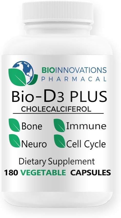Bio- D3 Plus boor Vitamiin K2 Magneesium & tsink- Toetab südame-veresoonkonna närvid Lihased Luuhambad Immuunsus Tervis Kudede parandamine Tasakaaluhormoonid Metabolism 180 Veganmütsi