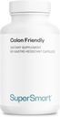 Supersmart - Colon Friendly 17 miljardit CFU päevas (probiootikum) - soole liikumise täiendused | Mitte-GMO ja gluteenivaba - 90 DR kapslid