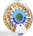 Windtrace Automatic Pill Dispenser Eakatele, Elektrooniline Pill Korraldaja Alarm & Light, 28 Day Smart Timed Ravimi Dispenser, Ajastatud Pill Dispenser Masin retseptide ja vitamiinide