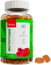 Khair Halal Adult Multivitamiinid Gummy - Vegan, Non-GMO - Gluteenivaba, želatiinivaba - Olulised vitamiinid: A-vitamiin E C D B12 ja B6-vitamiin Halal Vitamiinid - 60 Gummies