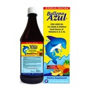 Ballena Azul Aceite de Hígado de Bacalao para Adultos y Niños, KHT Maksaõli täiskasvanutele ja lastele, hea vitamiinide allikas, toidulisand, Omega 3 (troopilised puuviljad 15 OZ)