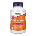 NOW Foods Supplements, Sun-ETM 400 IU koos D-alfa-tokoferooliga mitte-GMO päevalilleõlist, 120 Softgels