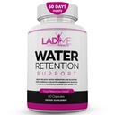Vee säilitamise pillid naistele Bloating Relief vitamiin B6, Dandelion ja roheline tee looduslik diureetikum vee puhastamiseks, puhumiseks ja turse Detox kapslid - 60 kapslit (2 kuud tarne) - LadyMe