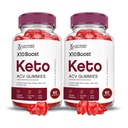 Põhjendatud Laboratories (2 Pack X10 Saapad Keto ACV Õunasiider Äädikas Boost Formuleeritud Granaatõunapeedi Mahl Pulber B12 Vegan Non GMO 120 Gummies