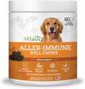 Vetality Aller-Immune Nahk & Coat Well Chews koertele 60 ct