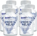 Teadustöö kontrollitud Prosta Relief - Saw Palmetto ja Bioperine - Eesnäärme Tervis, Põie Ja Kuseteede Tervis, Drive and Performance - Pure Natural, 90 kapslit (pakk 6)