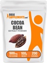 BulkSupplements.com Kakaoubade ekstrakti pulber - kakaolisand - magustamata, vegan ja gluteenivaba, 500 mg serveerimise kohta, 100 g (3,5 oz) (pakk 1)